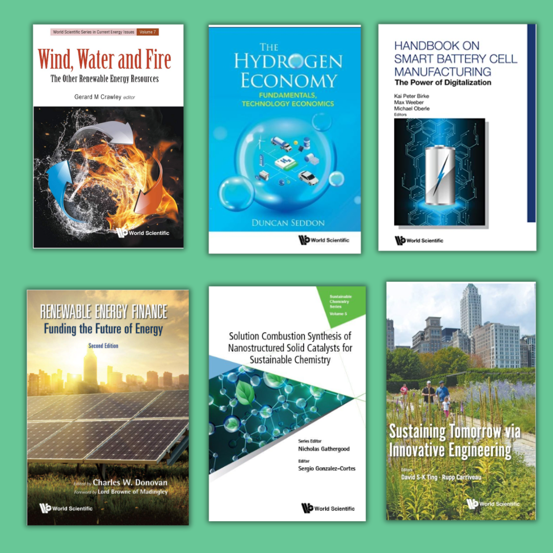 A small selection of covers from the clean energy e-books